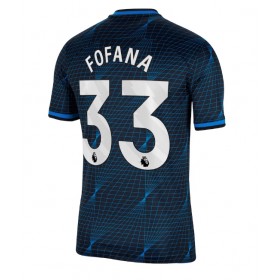 Chelsea Wesley Fofana #33 Borta Kläder 2023-24 Kortärmad
